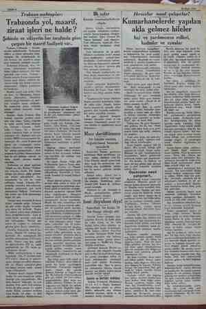    Sahife 6 iş Akşam da 16 Mart 1932 Trabzon mektuplur: Ilk zafer Hırsızlar nasıl çalışırlar? . Irlanda cumhuriyetcilerin...