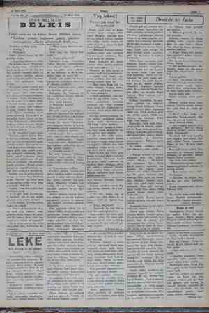  27 Mart 1932 — Akşam Tefrika No. >> Mart 1932 | SEBA MELİKESİ | BELİS Yazan: ISKENDER FAHRETTİN Fellâh bana acı bir kahve...
