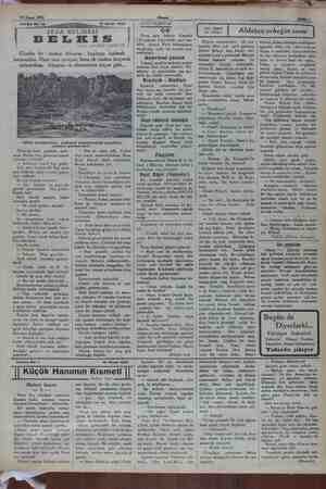    19 Nisan 1932 Akşam Tefrika No. 36 19 Nisan 1932 | SEBA MELİKESİ | BELEIEIS Yazan : ISKENDER FAHRETTİN Cemile ile - neden