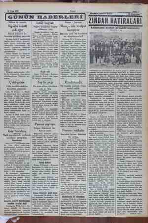    20 Nisan 1932 BİM e 7 Mühim bir mesele Sigorta ücreti çok ağır Iktisat vekâleti bu 'hususta tetkikat yapacak Bu sene,...