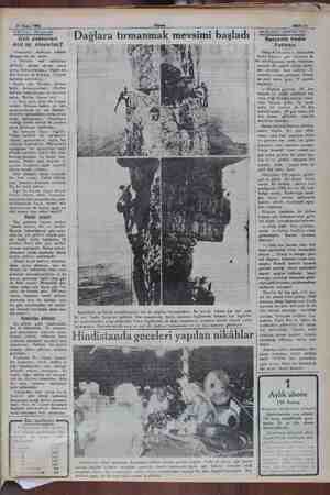    Akşam 21 Nisan 1997. yan z i 3 il a Sahife 11 FAYDALI BİLGİLER yz . . MEMLEKET HABERLERİ Dal dota | Dağlara tırmanmak...