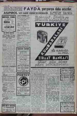    23 Mayıs 1932 Akşam Sahi'e 11 Tahtakurusu, Sinek, ve bütün haşaratı bir saniyede imha eden ve emsaline nazaran daha...