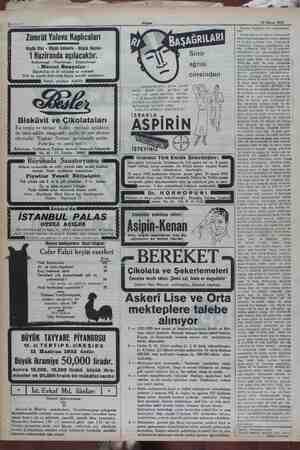      Sur wi 23 Mayıs 1932 Zümrüt Yalova Kaplıcaları Büyük Otel - Büyük Lokanta - Büyük Gazino 1 Haziranda açılacaktır....
