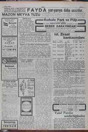    31 Mayıs 1932 Tahtakurusu, Sinek, ve bütün haşaratı bir saniyede imha eden ve emsaline nazaran daha müessir; daha öldürücü