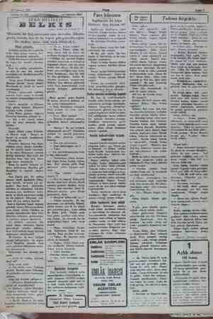    12 Temmuz 1932 Teirika No. 120 SEBA MELİKESİ BELİS , 12 Temmuz 1932 Yazan: ISKENDER FAHRETTİN “Mademki bir dağ yavrusunu