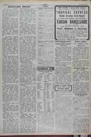    Sahife 4 Akşam 13 Temmuz 1932 salya Cenevrede Akşa (Baş tarafı birinci sahifede ) bütçesi açığı dört milyar franktan çok