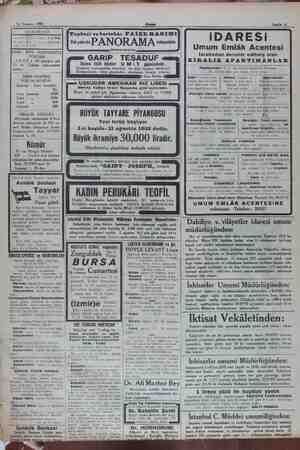    16 Temmuz 1932 SEYRİSEFAİN Merkez acenta: Galata Köprübaşı I 2. Şube A, Sirkeci Mühürdar 7 an 2. 2740. IZMİR - PİRE -...
