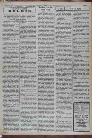    Tefrika No. 132 24 Temmuz 1932 SEBA MELİKESİ | BELES Yazan: ISKENDER FAHRETTİN Beni Israil şairleri Sam için destanlar...