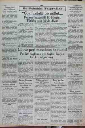    Sabife 2 Ayam 25 Temmuz 1932 Lozan günü Dün darülfünunda büyük tezahürat yapıldı Dün Lozan sulhünün dokuzuncu yıl dönümü