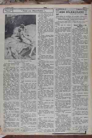          21 Ağustos 1937 Akşam'ın resimli hikâyeleri Mühendis acaba karısını öldürecek miydi? Onu boğazlıyacak mıydı ? Suzan,