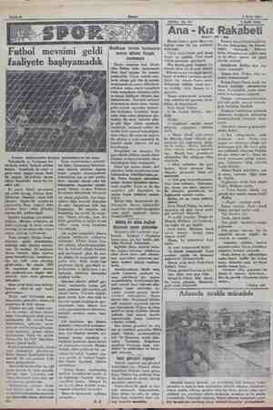    5 Evil 1932 © ĞT Futbol mevsimi EE faaliyete başlıyamadık Fransız futbolcularile Belçika futbolcularının bir maçı...