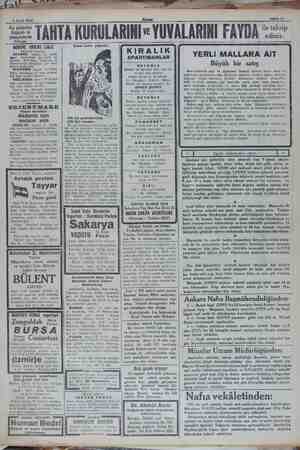    9 Eylül 1932 Kış gelmeden haşaratı ve yAürinlarını Bibasa, TAHTA KURULARINI' «YUVALARINI FAYDA Sahife 11 ile tahrip ediniz.