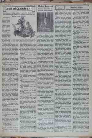     9 Evlil 1932 Tefrika No. 29 9 Eylül 1932 AŞK DİLENCİLERİ Nakleden: ISKENDER FAHRETTİN Mis Barney bütün aklına gelenleri