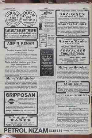    17 Teşrinisani 1932 0 RTAKÖY : 5 3 3 > > TRAMVAY DURAĞI g THEO o, İş e E 8. an © e öğ e TAYYARE YILBAŞİ PİYANGOSU Büyük...