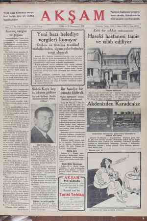 Akşam sayfa 1