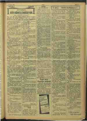    r t , i 27 Nisan 1933 Tefrika Ni Yazan : ASYADAN BİR GÜNEŞ DOĞUYOR & İSKENDER FAHREDDİN Beş yüz atlı yola çıkmış, Elâgöz