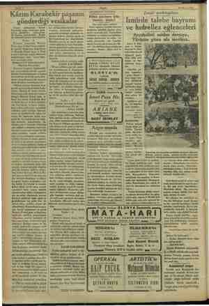       “© Damre 4 © Akşam 12 Mayıs 1933. zir Karabekir paşanın gönderdiği vesikalar ünkü © nüshamızda (Kâzu Karabekir paşa...