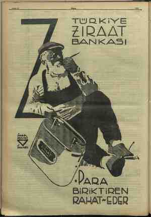    1933 Akşam TURKİYE ZIRAAİ BANKASI Sahife 14  ...