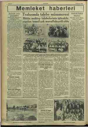    Sahife 6 Memleket AKŞAM 21 Haziran 1933 - haberleri Ezinede cuma gezintileri Ziaraat — il © ğa mak lâzı rusi), — Ezi, le