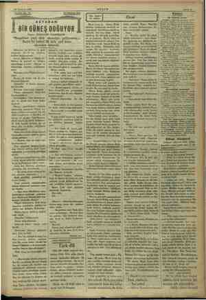    25 Haziran 1933 - Tefrika No. 75 ma ASY “Baygül ye türk Bur bu haberi ilk defa çinli kızın ağzından işitmişti. ıncılar, bu