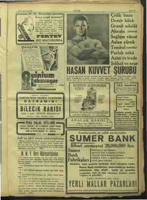  29 Teşrinievvel 1933 hangi evsafı ararsınız? kanamasına mani olsun. 3 ömrünü uzatsın; — li daima beyaz ve temiz tutsun. 5 —