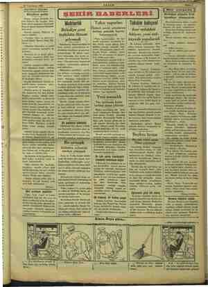    26 Teşrinisani 1933 ——————— ——  — 'AKŞAMDAN AKŞAMA Küçülen şe şehir Zaman zaman zaman İetanbula ia retle bakarız. Bir 'duğu