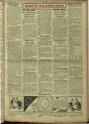  1933 rlemiş İ .pılani rakâ- / ruştu. nluyd 1 lilmeleri iy küs id a 'AKŞAMDAN AKŞAMA 27 Teşinisani 1933 Gan kurtaran ni plan