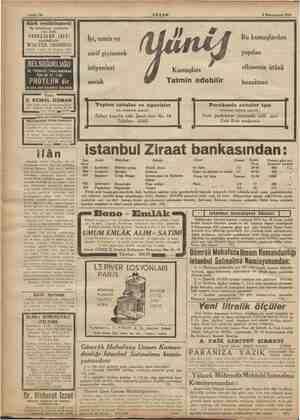     Sahife 10. Kürk imalâthanesi Bir mütehassıs tarafından her türlü KÜRKÇüLÜK iŞLEİ Sofyalı - sokağı 26 Hamson Hanı zemin...