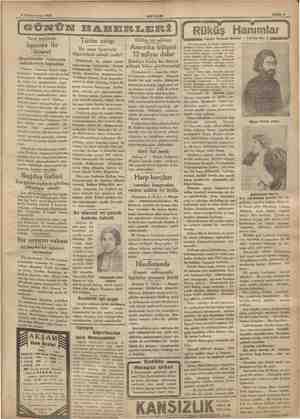    6 © Künunusani 1934 (e GÜNÜN HABERLERİ AKŞAM... Yeni muahede Ispanya ile ticaret ıahhaslar Ankarada een er Türkiye -...