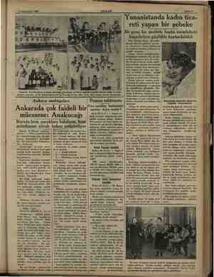    19 Kânunusani 1934 ets AKŞAM da çocuklar müdür ve hem: Yukarıda Ana Kı örünl; Ku şireleri arasında, KE bakımı an Kucağa...