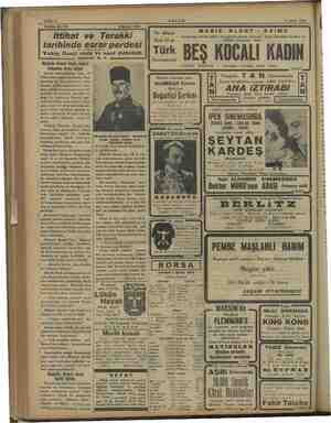    Tefrika No. 110 e a Mustafa Kemal beyin — dehasına iman ediyor Ancak müttefiklerin | ölüm saçan müthiş ta: lamadan bir kaç