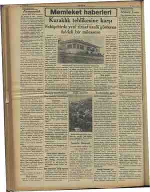    Sahife y zi AKŞAM A 8 Şubat 1934 YENİ NEŞRİYAT : NELER OLUYOR? 3 i : . ER Farnasnlık 1 Memleket haberleri | ici lı. Har ia
