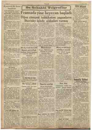  & k Sahife 2 AKŞAM 1 Mart 1934 8 yaşında bir kızın macerası Çerkesköyünden kaçırıl- mış, burada bir deliye hizmetçilik...