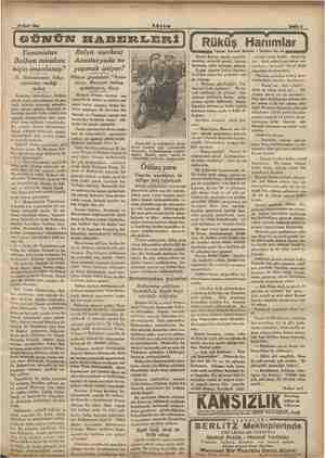    10 Mart 1834 ARŞAM GÜNÜN HABERLERİ Yünanistan Balkan misakını niçin imzalamış? M. Maksimosun fırka reislerine verdi; izahat