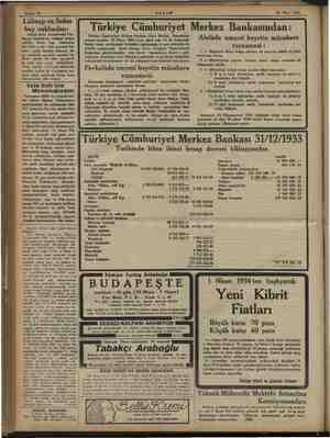     © Tamamına ii Sahife 10 AKŞAM 20 Mart 1934 Lâlinap ve Selim bey vakfından: i ade mahallesininTop- ay müddetle pazarlık...
