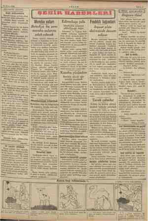  pa ze 16 Nisan 1934 | AKŞAMDAN AKŞAMA AR b e anlak > en sebep- ba ii Veri iz eş 7 «Ahlâkla iktisat arasında “münasebet var?»