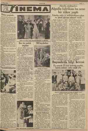    221 Nisan 1934 Hulya t peşinde.. n u hafta ir İpek sir sinemasında «Hul- Peşinden filmi gösterilmekte- ulya Peşinde güzel