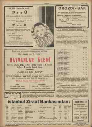    Sahife 12 AKŞAM 5 Sanma 1934 | MEESEZ İstanbul'da - Bahçekapı'da OROZDİ - BAK Müessesatı Bütü eleği en vasi ve en ucuz...
