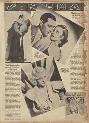  10 Mayis 1934 AKŞAM Salire yp Ayşen a old Haydi Menjou meyüs RL » Yeni çevirdiği filmi > pejmürde kıyafetle > oynıyor iel di