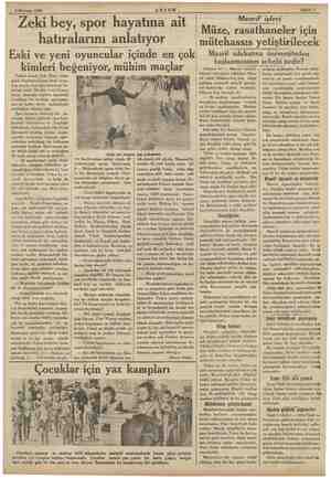  ünlü Li vk Gil 3-Haziran. 1934 “di Die liği imzali Me AKŞAM - Zeki bey, spor hayatına ait hatıralarını anlatıyor Eski ve yeni