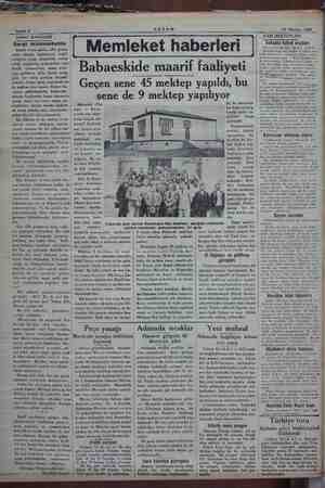     15 Haziran 1934 SANAT BAHİSLERİ Sergi münasebetile | Geçen cuma günü, «D» grupu | namı altında toplanarak teşkil |...
