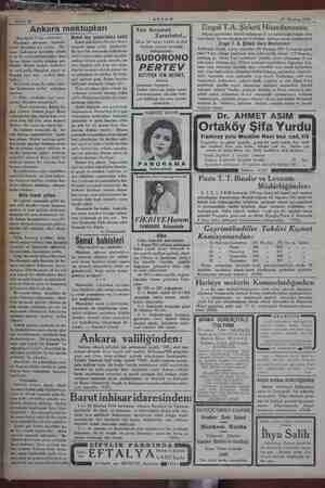     15 Haziran 1934 Zingal T.A, Şirketi Hissedaranna: Akşam gazetesinin dünkü inin 15 nci sahifesinde intişar eden bissedaran