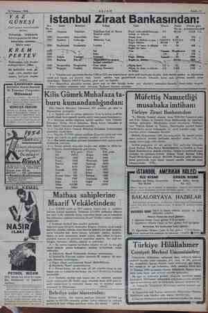  EE İİÖİÖğ——MMMm—. M<! “<< N”ğm 12 Temmuz 1934 sike Be AK ŞAM im iğ Sahife 13 - YAZ i : iNeEşi | IstanDul Ziraat bankKasından.