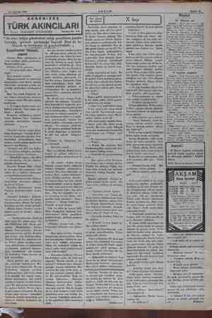    AKDENİIZDE TÜRK AKINCILARI Yazan? İSKENDER 'FAHREDDİN Tetrika No. 143 “ Bu suyu içtiğin gündenberi soluk yanakların pembe-