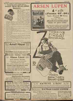    Sr 4 Eylül 1934 Sahife 12 Piyasada müthiş bir velvele koparan san'at ve ticaret âleminde bir misline tesadüf edilmeyen...