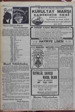    AKŞAM 21 Eylül 1934 26 Eylül Dil Bayramı münasebetile Malatya meb'usu Dr. Hilmi ve K. 4'Alpino Kapuçelli Beyler tarafından