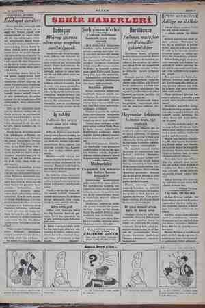    22 Eylül 1934 Sahife 3 AKŞAMDAN AKŞAMA Edebiyat dersleri Geçen gün Ada vapurunda geli- yordum. Yanıma iki genç kız te-...