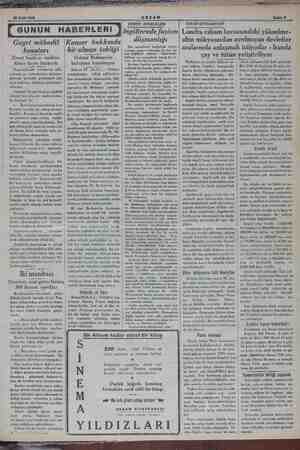    28 Eylül 1934 Gayri mübadil bonoları Ziraat bankası müdürü Ahsen beyin beyanatı Gayri seltmek ve alâkadarlara müzaye-...