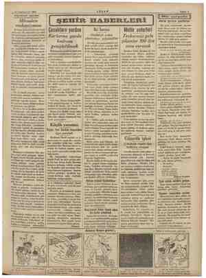    12 Teşrinievvel 1934 e AKŞAM Sahife 3 AKŞAMDAN AKŞAMA Mücadele . makanizması İhtikâra karşı mücadeleden bah- sediyoruz. Bu