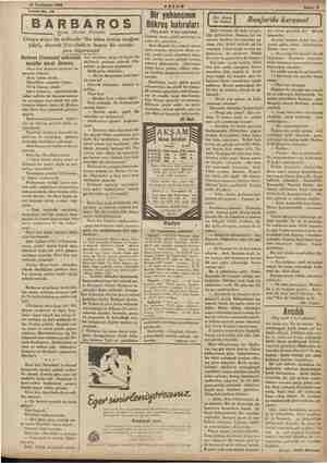  19 Teşrinisani 1934 Tefrika No. 42 ARB Yazan: ie OS İskender Fahreddin Ortaya atılan bir delikanlı: “Bu adam benim ocağımı